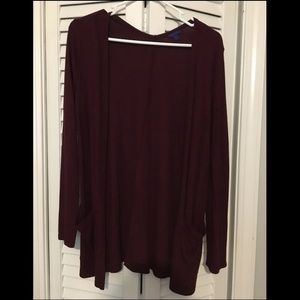 Maroon Cardigan from Aeropostale